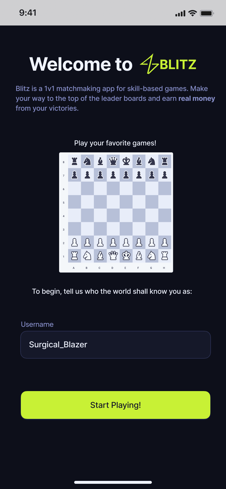 Blitz screenshot 1