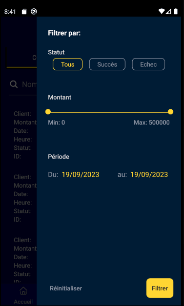 Microfi Collecte screenshot 5