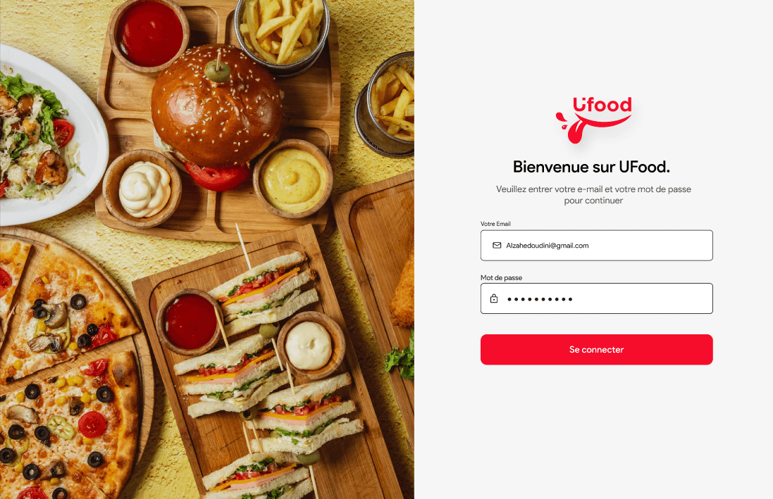 UFood Restaurant Management System screenshot 3